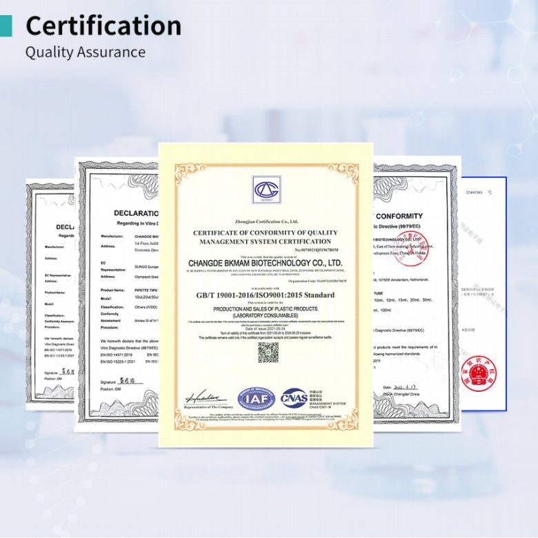 bacterial spreader certifications