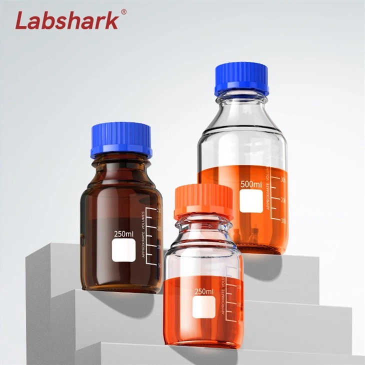 Lab 50-5000ML Glass Reagent Bottle high quality