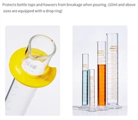 Laboratorní sklo Velké skleněné Funkce měřicího válce